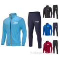 Service OEM Custom Winter Men Gym Polyester Tracksuit